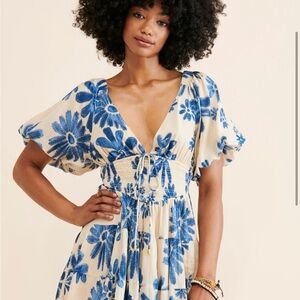 Free People perfect day printed dress
